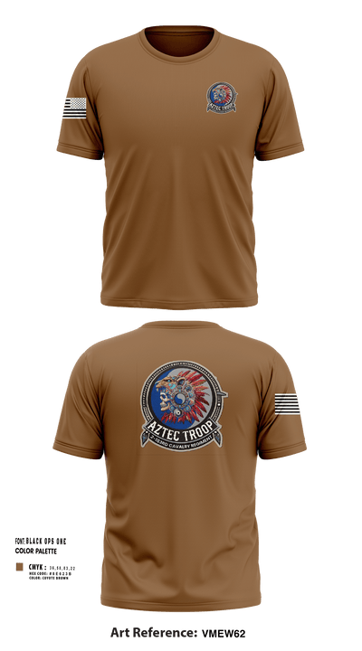 A Trp 2/183d CAV 40759561 Short Sleeve Performance Shirt - 6