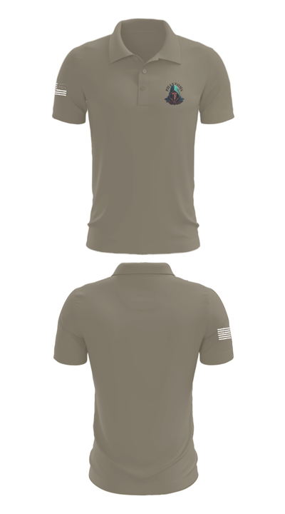 2nd Platoon Charlie Battery 5-4 81047284 Short Sleeve Performance Polo - 67