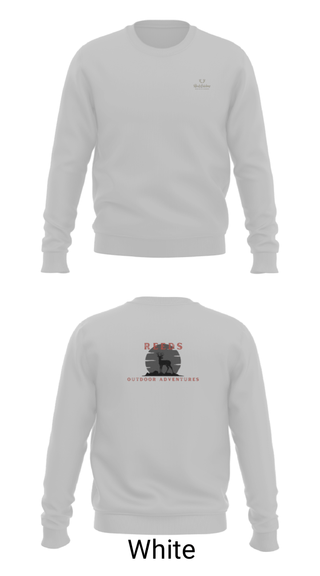 Crew Neck Sweatshirt, Reeds Outdoor Adventures, , Teamtime, Team time, sublimation, custom sports apparel, team uniforms, spirit wear, spiritwear, sports uniforms, custom shirts, team store, custom team store, fundraiser sports, apparel fundraiser