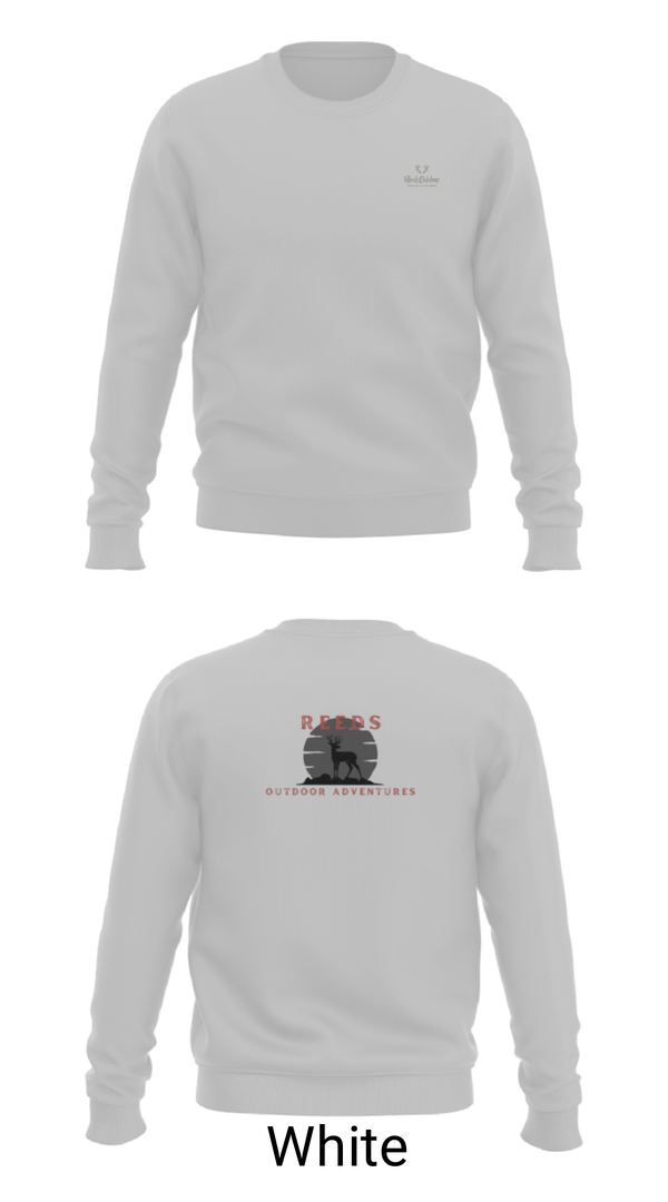 Crew Neck Sweatshirt, Reeds Outdoor Adventures, , Teamtime, Team time, sublimation, custom sports apparel, team uniforms, spirit wear, spiritwear, sports uniforms, custom shirts, team store, custom team store, fundraiser sports, apparel fundraiser