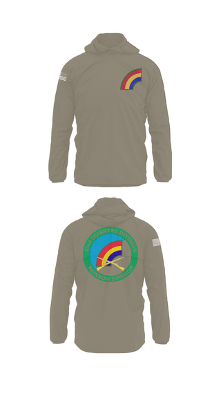 Windbreaker, 42nd ID, Army, Teamtime, Team time, sublimation, custom sports apparel, team uniforms, spirit wear, spiritwear, sports uniforms, custom shirts, team store, custom team store, fundraiser sports, apparel fundraiser