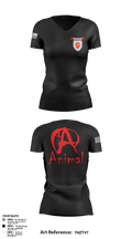 undefined Women's Short Sleeve V-neck Shirt - 3