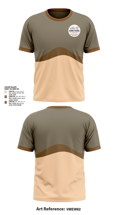 Armstrong Towing & Recovery LLC 19336053 Short Sleeve Performance Shirt - 1