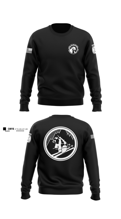 Crew Neck Sweatshirt, Diesel, 3-71CAV, Army, Teamtime, Team time, sublimation, custom sports apparel, team uniforms, spirit wear, spiritwear, sports uniforms, custom shirts, team store, custom team store, fundraiser sports, apparel fundraiser