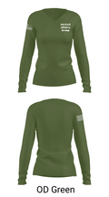 3d Civil Affairs Group 84470118 Women's Long Sleeve V-neck Shirt - 57