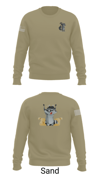 Crew Neck Sweatshirt, 2-2 B Co., Army, Teamtime, Team time, sublimation, custom sports apparel, team uniforms, spirit wear, spiritwear, sports uniforms, custom shirts, team store, custom team store, fundraiser sports, apparel fundraiser