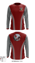 Symmes Valley Vikings 12457459 Long Sleeve Performance Shirt - 4