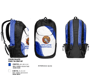 Gear Bag, Betsy Layne High School Basketball, Men's Basketball, Teamtime, Team time, sublimation, custom sports apparel, team uniforms, spirit wear, spiritwear, sports uniforms, custom shirts, team store, custom team store, fundraiser sports, apparel fundraiser