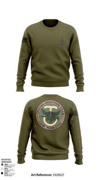 Crew Neck Sweatshirt, SRT, Marines, Teamtime, Team time, sublimation, custom sports apparel, team uniforms, spirit wear, spiritwear, sports uniforms, custom shirts, team store, custom team store, fundraiser sports, apparel fundraiser