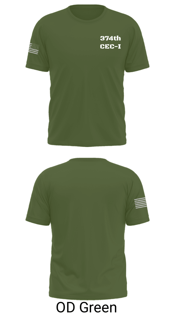 Short Sleeve Performance Shirt, 374th CEC-I, Army, Teamtime, Team time, sublimation, custom sports apparel, team uniforms, spirit wear, spiritwear, sports uniforms, custom shirts, team store, custom team store, fundraiser sports, apparel fundraiser