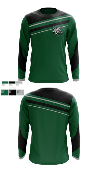 Long Sleeve Performance Shirt, Emerald Ridge High School Golf, Golf, Teamtime, Team time, sublimation, custom sports apparel, team uniforms, spirit wear, spiritwear, sports uniforms, custom shirts, team store, custom team store, fundraiser sports, apparel fundraiser