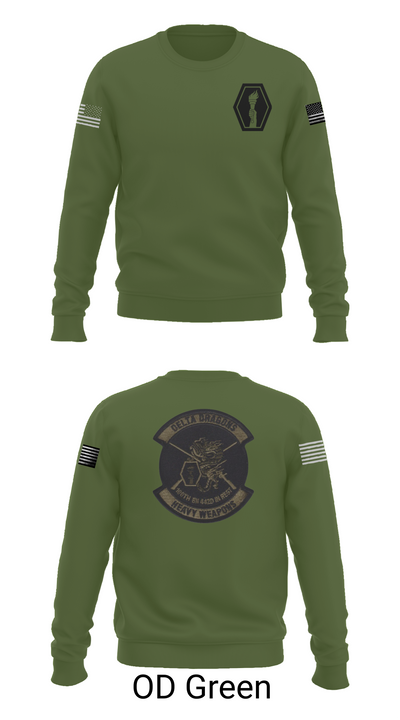 100th Battalion 442nd Infantry Delta dragons 60081058 Crew Neck Sweatshirt - 45
