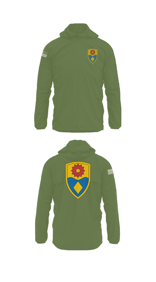 Windbreaker, 870th mp company, Army, Teamtime, Team time, sublimation, custom sports apparel, team uniforms, spirit wear, spiritwear, sports uniforms, custom shirts, team store, custom team store, fundraiser sports, apparel fundraiser