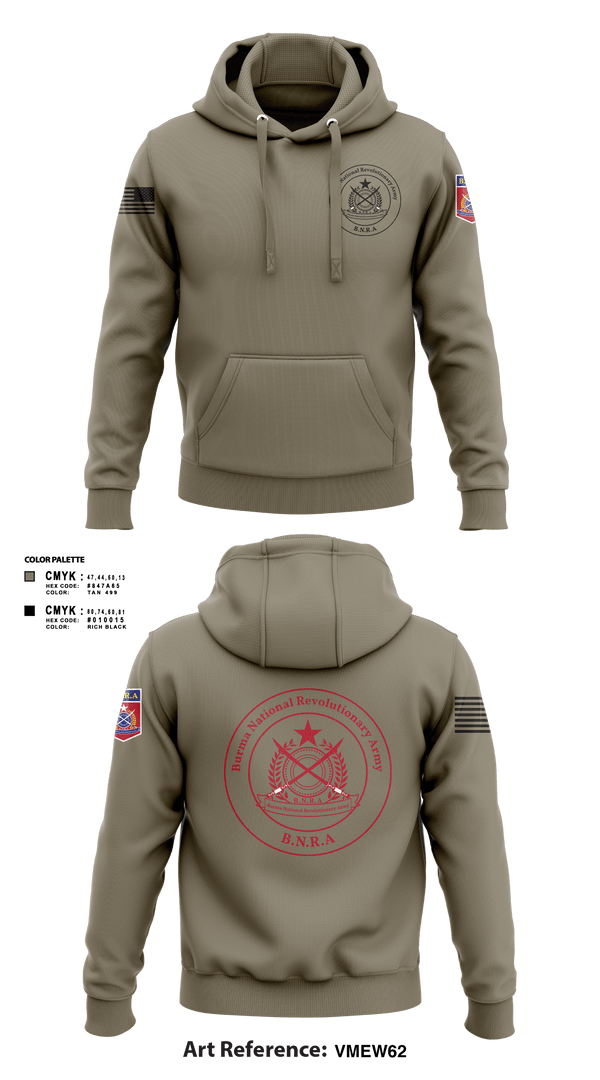 Hoodie, B.N.R.A, Army, Teamtime, Team time, sublimation, custom sports apparel, team uniforms, spirit wear, spiritwear, sports uniforms, custom shirts, team store, custom team store, fundraiser sports, apparel fundraiser