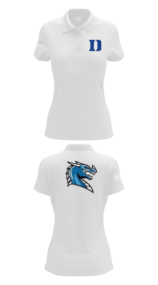 Womens Short Sleeve Performance Polo, De Ridder High School Softball, Softball, Teamtime, Team time, sublimation, custom sports apparel, team uniforms, spirit wear, spiritwear, sports uniforms, custom shirts, team store, custom team store, fundraiser sports, apparel fundraiser