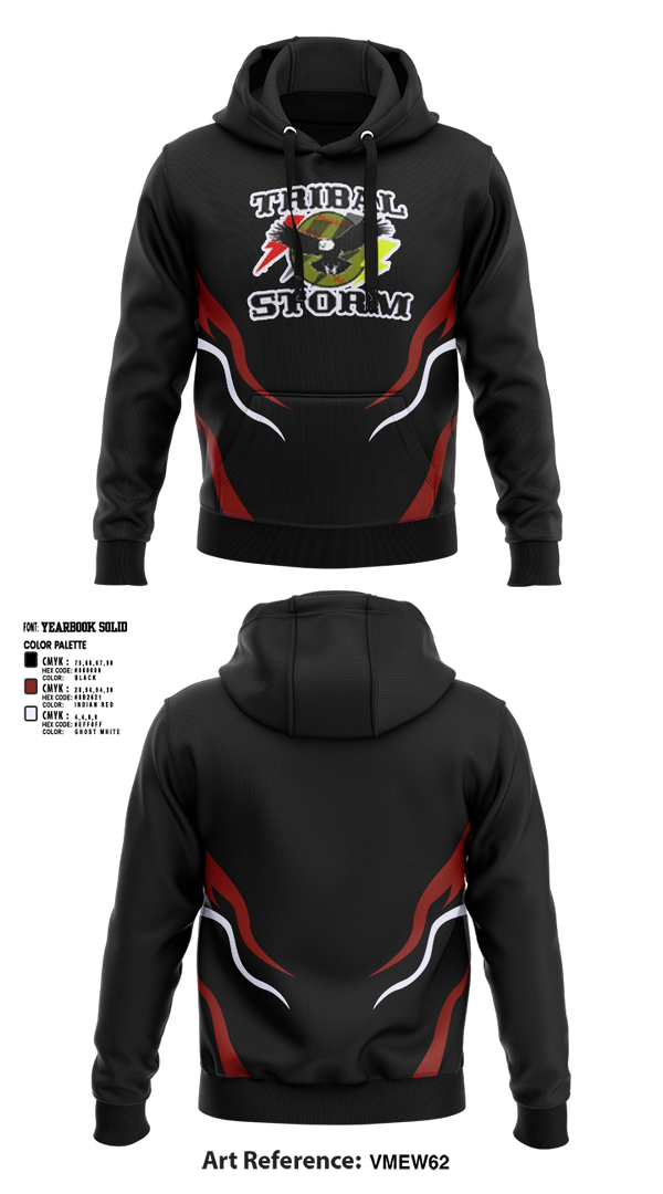 Hoodie, Tribal Storm, Softball, Teamtime, Team time, sublimation, custom sports apparel, team uniforms, spirit wear, spiritwear, sports uniforms, custom shirts, team store, custom team store, fundraiser sports, apparel fundraiser