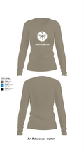 Delta Defense Unit 32292143 Women's Long Sleeve V-neck Shirt - 59