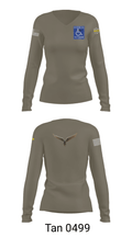 1-5 25th 6477300 Women's Long Sleeve V-neck Shirt - 77