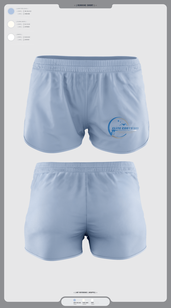 Womens Shorts, Elite Coats 502, , Teamtime, Team time, sublimation, custom sports apparel, team uniforms, spirit wear, spiritwear, sports uniforms, custom shirts, team store, custom team store, fundraiser sports, apparel fundraiser