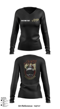 162 AFE 73313729 Women's Long Sleeve V-neck Shirt - 161
