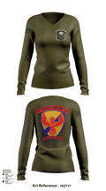 B-Co 122 ASB 42840392 Women's Long Sleeve V-neck Shirt -1 118