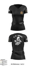 411TH CBRN COMPANY411TH CBRN COMPANY411TH CHEMICAL COMPANY 16775376 Women's Short Sleeve V-neck Shirt - 3