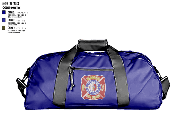 Duffle Bag, , Fire Department, Teamtime, Team time, sublimation, custom sports apparel, team uniforms, spirit wear, spiritwear, sports uniforms, custom shirts, team store, custom team store, fundraiser sports, apparel fundraiser