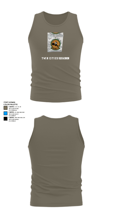 Twin cities squadron 18452981 Tank Top - 75
