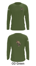 3-82 D Co. GSAB 5428239 Long Sleeve Performance Shirt - 46