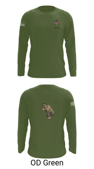 Long Sleeve Performance Shirt, 3-82 D Co. GSAB, Army, Teamtime, Team time, sublimation, custom sports apparel, team uniforms, spirit wear, spiritwear, sports uniforms, custom shirts, team store, custom team store, fundraiser sports, apparel fundraiser