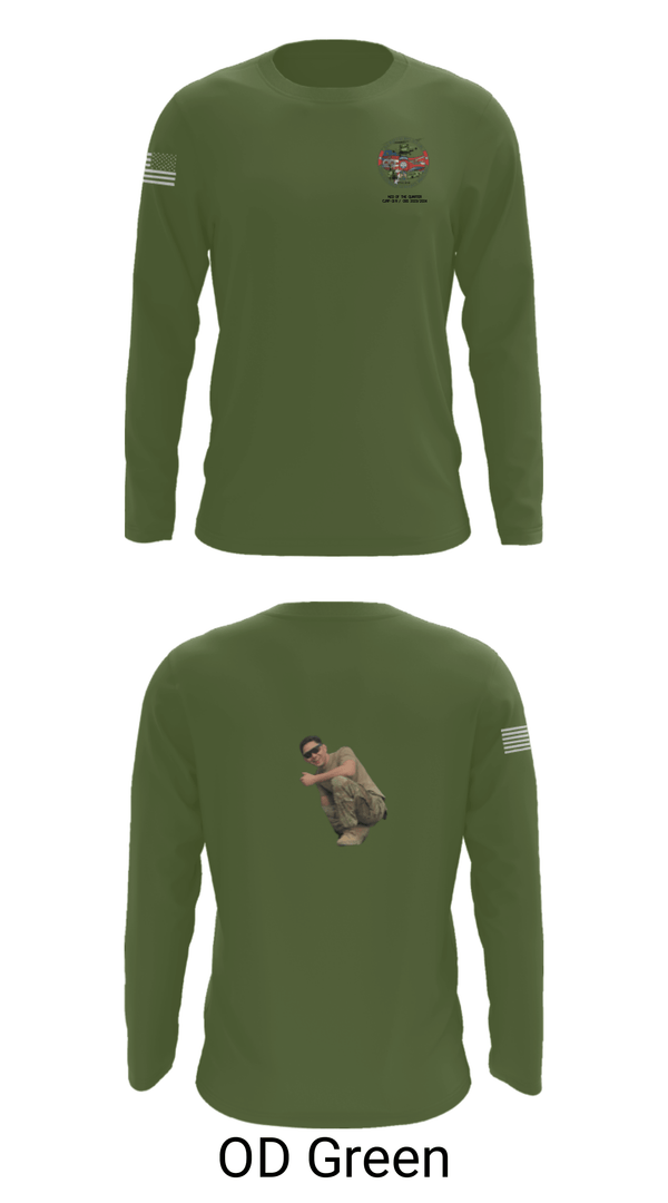 Long Sleeve Performance Shirt, 3-82 D Co. GSAB, Army, Teamtime, Team time, sublimation, custom sports apparel, team uniforms, spirit wear, spiritwear, sports uniforms, custom shirts, team store, custom team store, fundraiser sports, apparel fundraiser