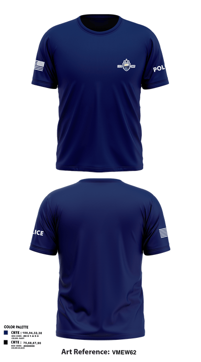 Fargo PD CMT 18649595 Short Sleeve Performance Shirt - 104