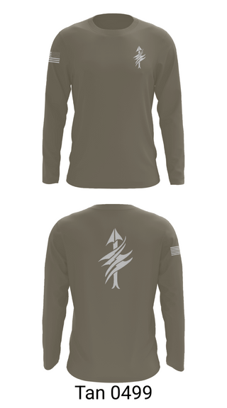 Long Sleeve Performance Shirt, 3rd Battalion 2nd Marines Scout Sniper Platoon, Marines, Teamtime, Team time, sublimation, custom sports apparel, team uniforms, spirit wear, spiritwear, sports uniforms, custom shirts, team store, custom team store, fundraiser sports, apparel fundraiser