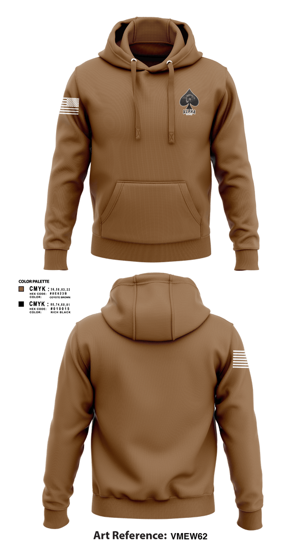 Hoodie, Connellsville Area Hugh School Junior ROTC, Army, Teamtime, Team time, sublimation, custom sports apparel, team uniforms, spirit wear, spiritwear, sports uniforms, custom shirts, team store, custom team store, fundraiser sports, apparel fundraiser