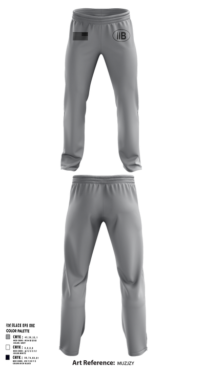 410th regiment 28429232 Sweatpants - 2