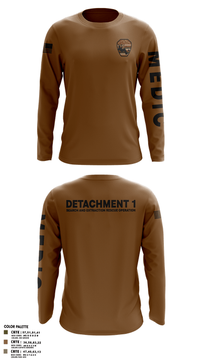 Detachment 1 27221981 Long Sleeve Performance Shirt 11