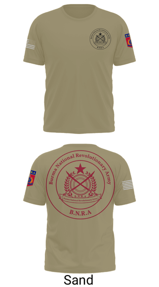 Short Sleeve Performance Shirt, B.N.R.A, Army, Teamtime, Team time, sublimation, custom sports apparel, team uniforms, spirit wear, spiritwear, sports uniforms, custom shirts, team store, custom team store, fundraiser sports, apparel fundraiser