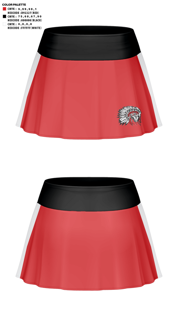Skort, Mcloud High School Cheer, Cheer, Teamtime, Team time, sublimation, custom sports apparel, team uniforms, spirit wear, spiritwear, sports uniforms, custom shirts, team store, custom team store, fundraiser sports, apparel fundraiser