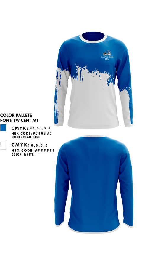 Long Sleeve Performance Shirt, Harper Creek High School Golf, Golf, Teamtime, Team time, sublimation, custom sports apparel, team uniforms, spirit wear, spiritwear, sports uniforms, custom shirts, team store, custom team store, fundraiser sports, apparel fundraiser
