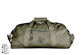 Duffle Bag, Crooked Wing Fowl Co., , Teamtime, Team time, sublimation, custom sports apparel, team uniforms, spirit wear, spiritwear, sports uniforms, custom shirts, team store, custom team store, fundraiser sports, apparel fundraiser