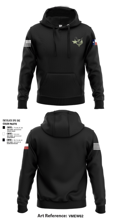 Texas Rangers Special Operations Group 33879485 Hoodie - 2