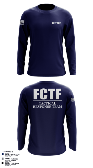 Long Sleeve Performance Shirt, FCTF TRT, Police, Teamtime, Team time, sublimation, custom sports apparel, team uniforms, spirit wear, spiritwear, sports uniforms, custom shirts, team store, custom team store, fundraiser sports, apparel fundraiser