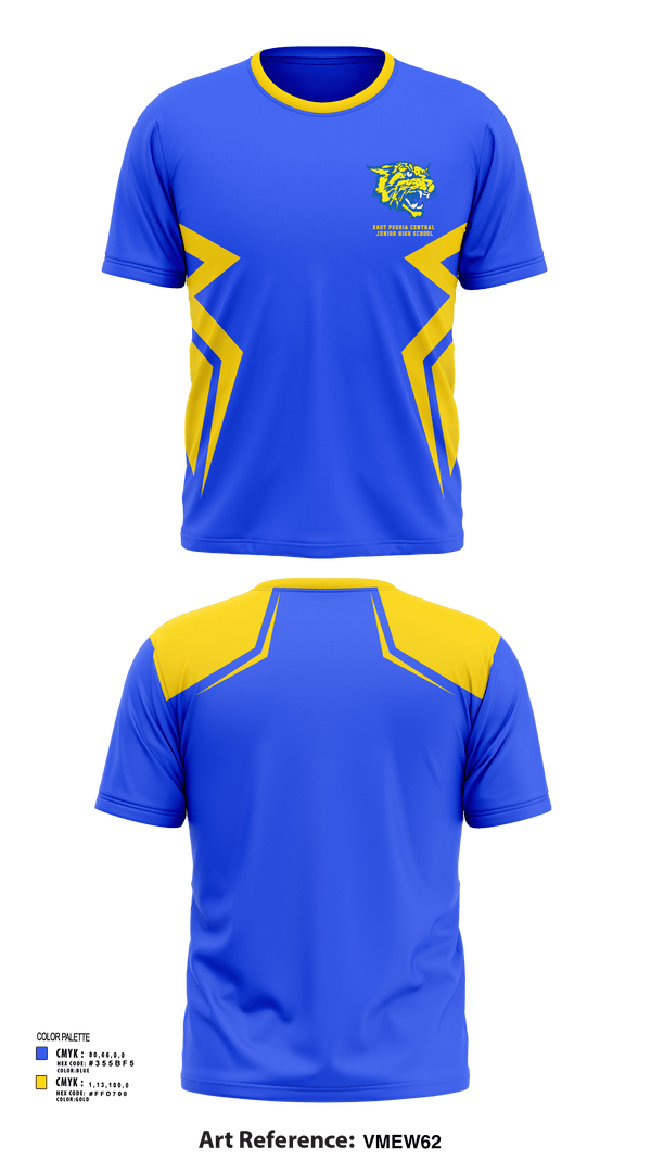 Short Sleeve Performance Shirt, East Peoria Central Junior High School, Spirit Store, Teamtime, Team time, sublimation, custom sports apparel, team uniforms, spirit wear, spiritwear, sports uniforms, custom shirts, team store, custom team store, fundraiser sports, apparel fundraiser