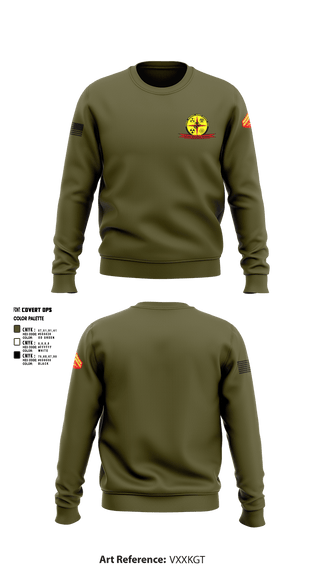 Crew Neck Sweatshirt, CBIRF, Marines, Teamtime, Team time, sublimation, custom sports apparel, team uniforms, spirit wear, spiritwear, sports uniforms, custom shirts, team store, custom team store, fundraiser sports, apparel fundraiser