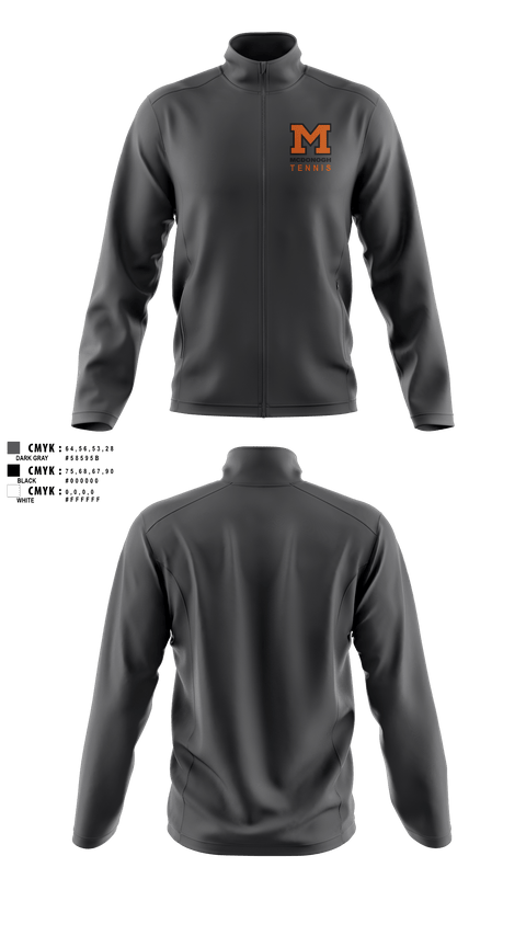 Fleece Jacket, Girls Tennis McDonogh School, Tennis, Teamtime, Team time, sublimation, custom sports apparel, team uniforms, spirit wear, spiritwear, sports uniforms, custom shirts, team store, custom team store, fundraiser sports, apparel fundraiser