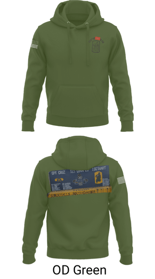 Hoodie, 323 chem maint, Army, Teamtime, Team time, sublimation, custom sports apparel, team uniforms, spirit wear, spiritwear, sports uniforms, custom shirts, team store, custom team store, fundraiser sports, apparel fundraiser