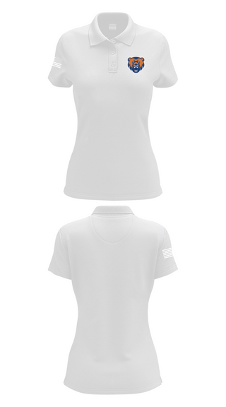 Womens Short Sleeve Performance Polo, North Point Grizzlies, Golf, Teamtime, Team time, sublimation, custom sports apparel, team uniforms, spirit wear, spiritwear, sports uniforms, custom shirts, team store, custom team store, fundraiser sports, apparel fundraiser