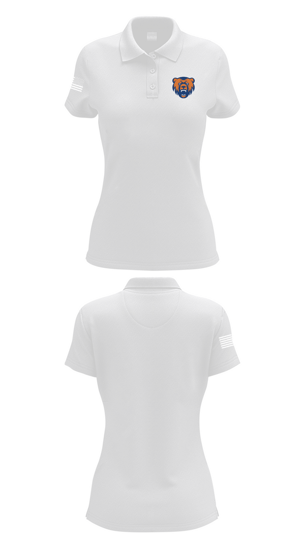 Womens Short Sleeve Performance Polo, North Point Grizzlies, Golf, Teamtime, Team time, sublimation, custom sports apparel, team uniforms, spirit wear, spiritwear, sports uniforms, custom shirts, team store, custom team store, fundraiser sports, apparel fundraiser