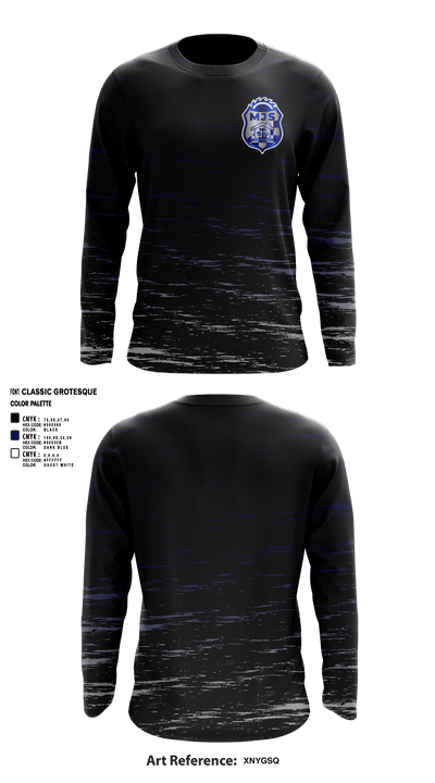 MJS property services inc. 89119815 Long Sleeve Performance Shirt - 1