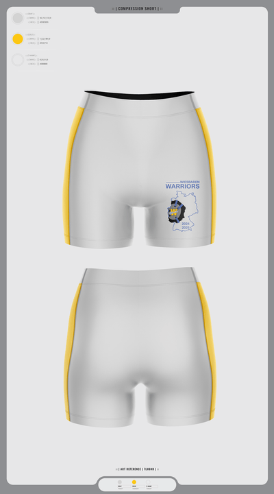 Wiesbaden warriors 36556050 Men's Compression Shorts - 6